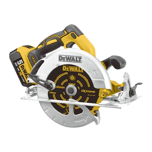 DeWALT Accu Cirkelzaagmachine DCS570NTXJ 18V XR 184mm Body Only In Tstak Koffer