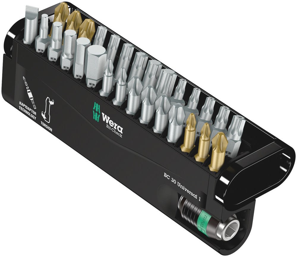 Wera Bitset Bit-Check Universal 1 30-Delig