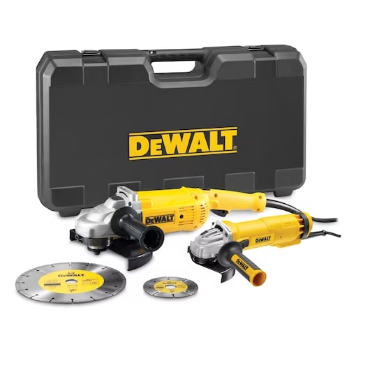 DeWALT Haakse Slijperset DWE492SDTQS 2200W 125/230mm In Kitbox