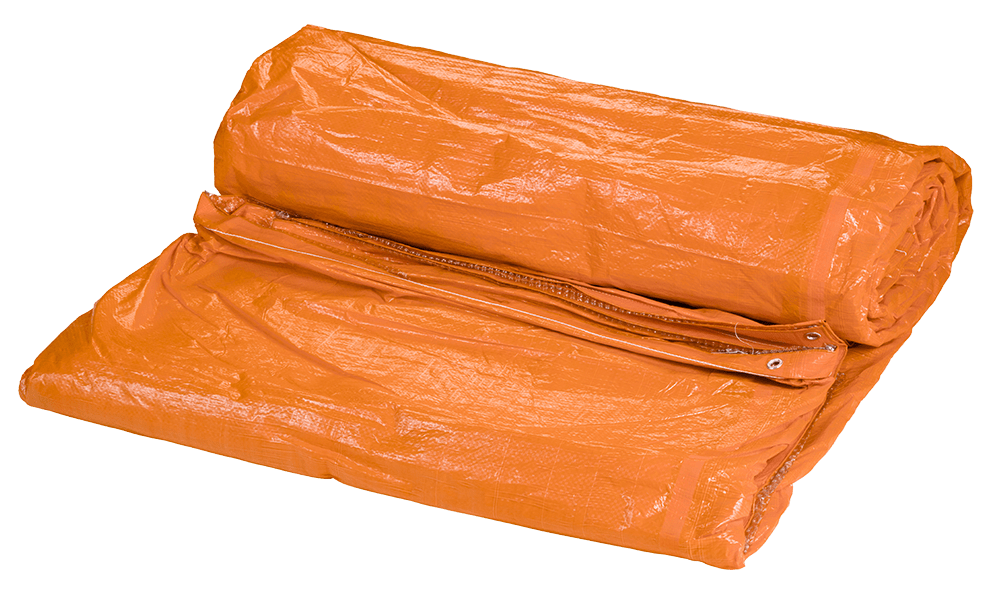 Foliefol Dekkleed 6x10m Isolerend Oranje