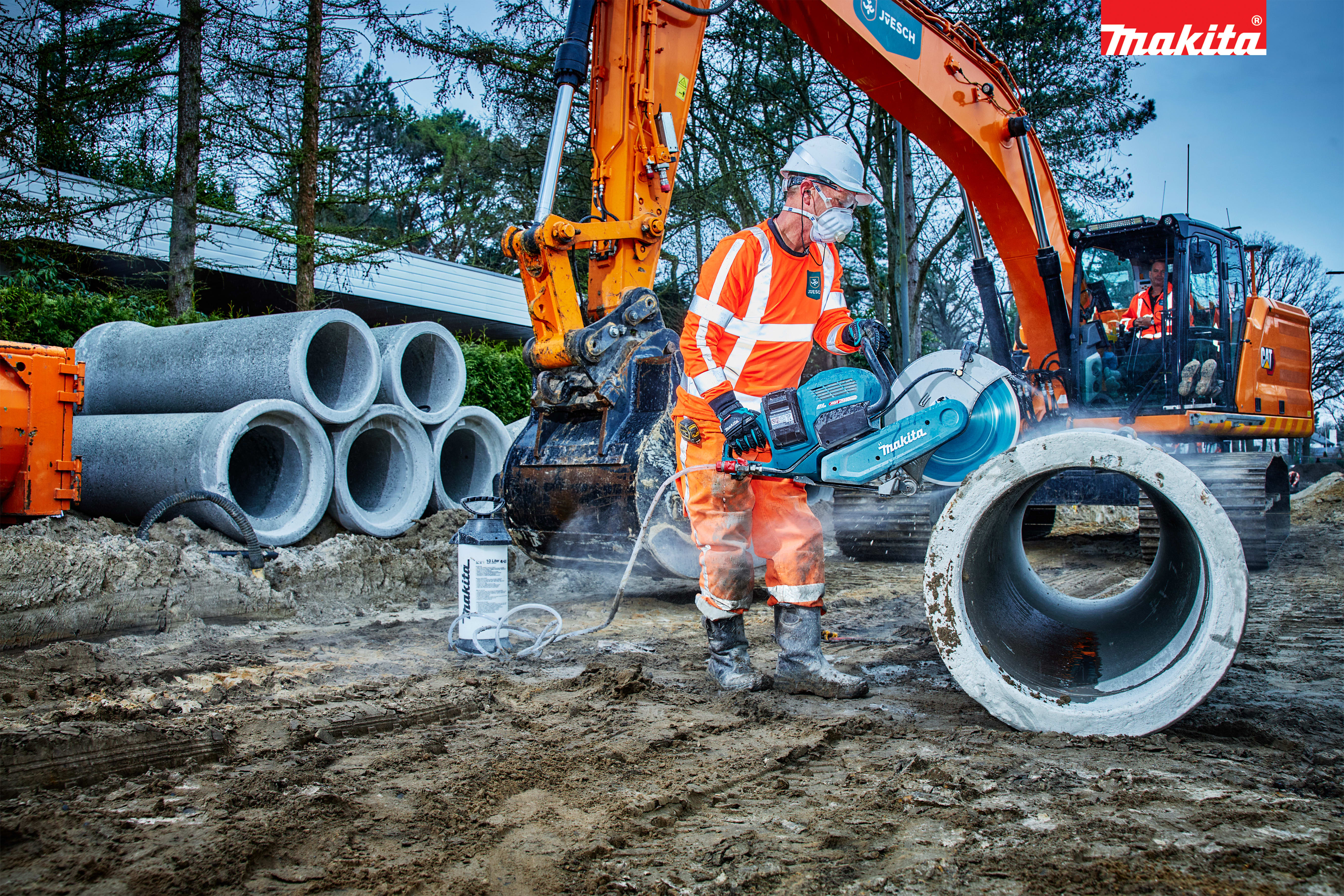 Product afbeelding voor Makita Accu Doorslijper CE001GZ 2x40V XTG Zonder Accu En Lader In Doos