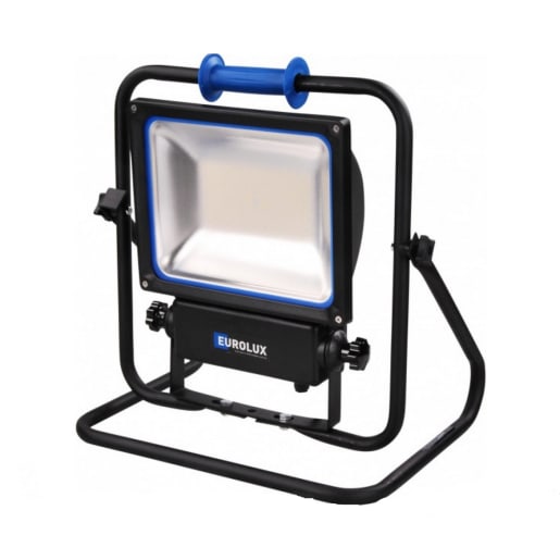Eurolux Bouwlamp LED 90W Klasse II Met Kabel Zwart/Blauw