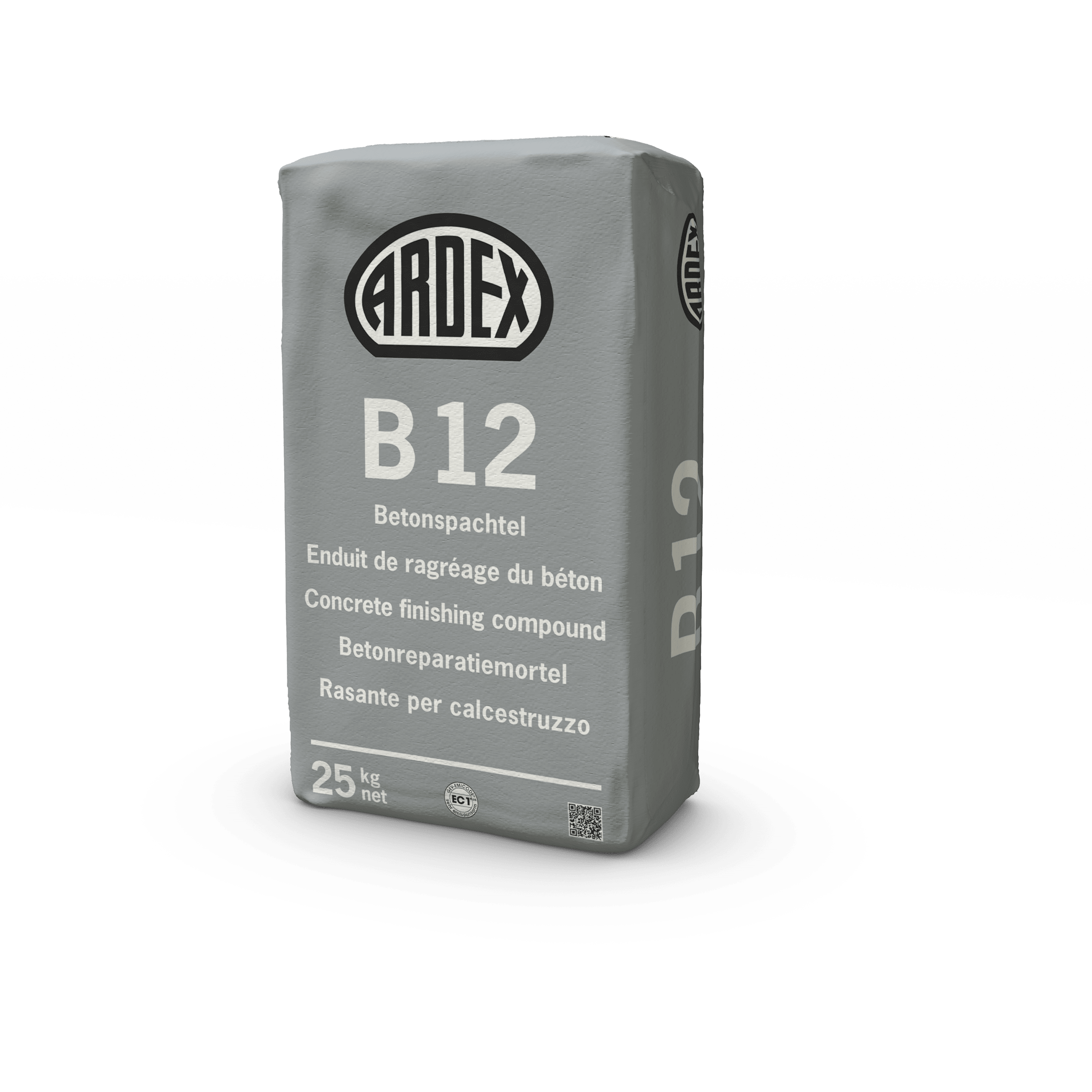Ardex B12 Betonreparatiemortel 25kg Wand/Plafond