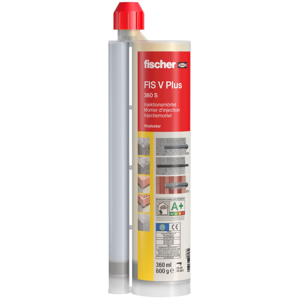 Fischer Injectiemortel FIS V Plus 360 S 360ml 558752