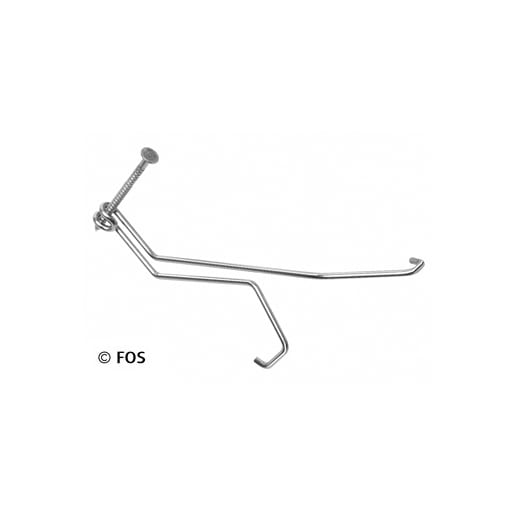 Product afbeelding voor Nedsale Panhaak 453/214 RVS H15 200st