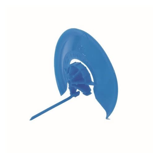 GB Isolatieclip Kunststof Ankerdikte 3,6-4,5mm Blauw 1000st 34210