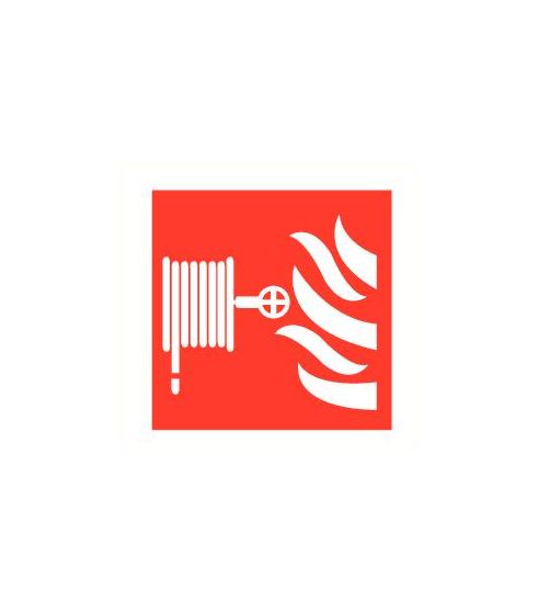 Bord Haspel Met Vlam 200x200mm Polypropyleen