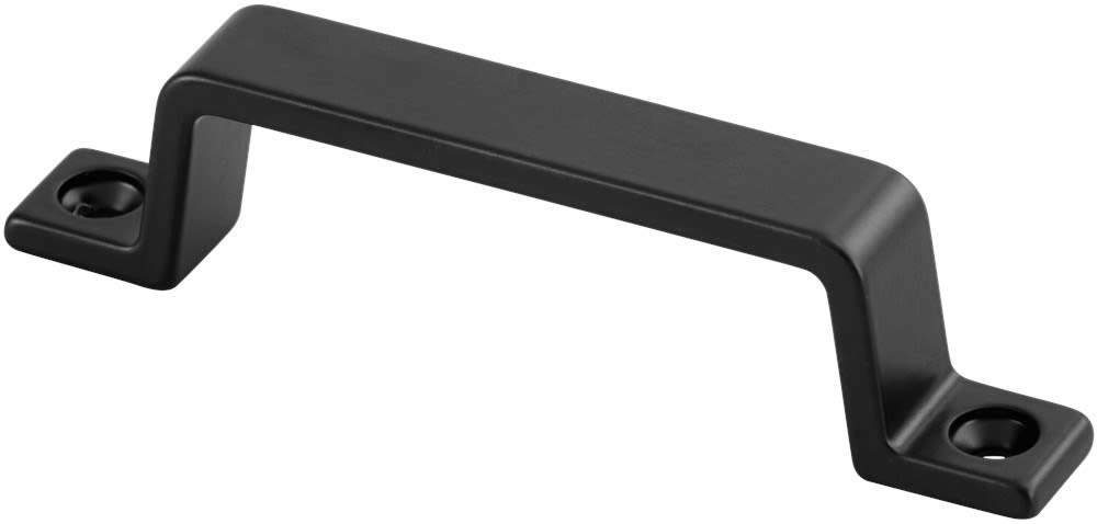 Hermeta Greep 4200 90mm Opschroevend Aluminium Zwart