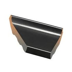 Product afbeelding voor Kloosterwaard Uitwendige Hoek 10cm Donkerbruin Hoogglans 90 Graden 20mm Kering