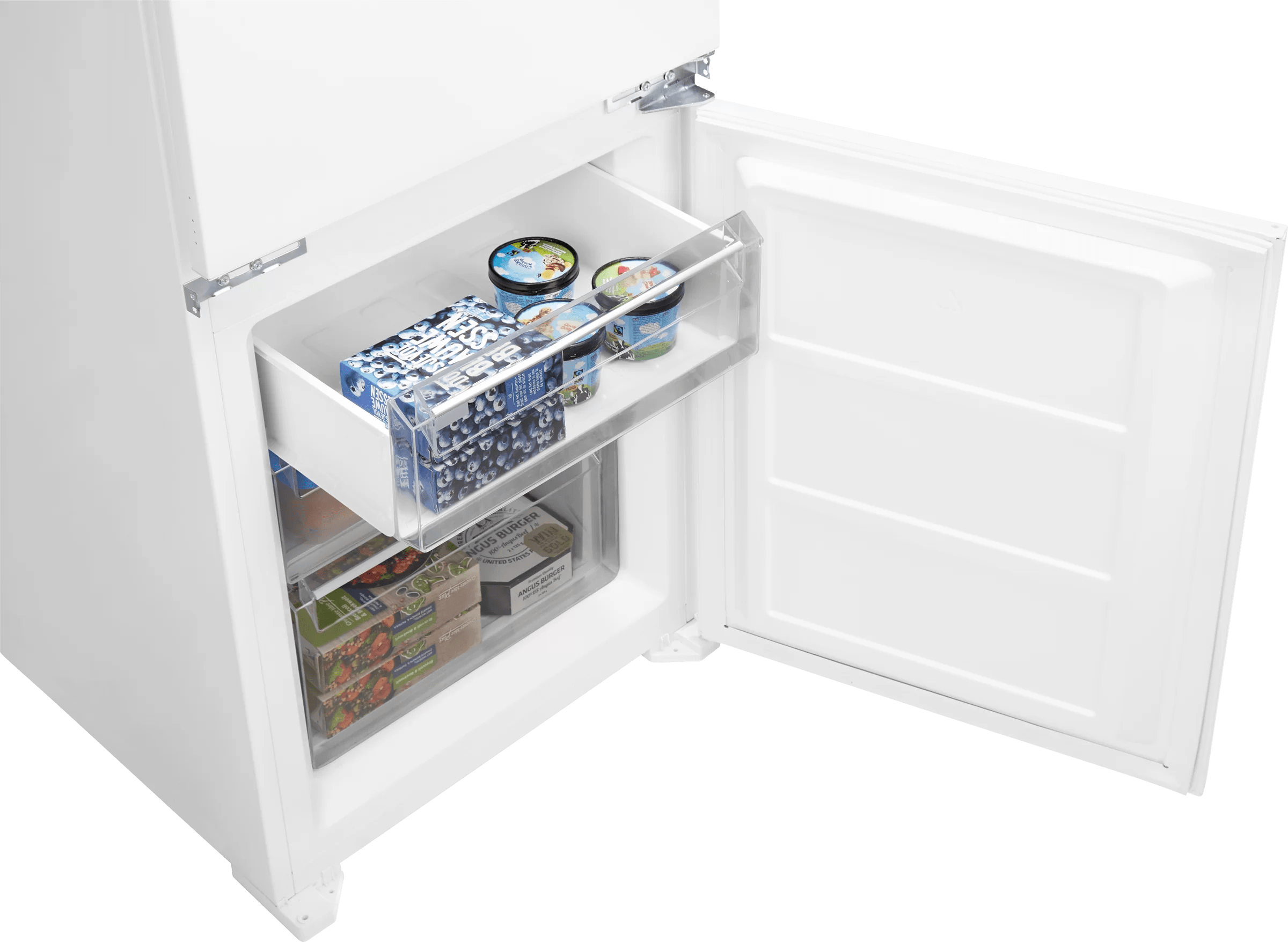 Product afbeelding voor Etna Inbouw Koel-Vriescombinatie 178cm Sleepdeursysteem Wit KCS5178