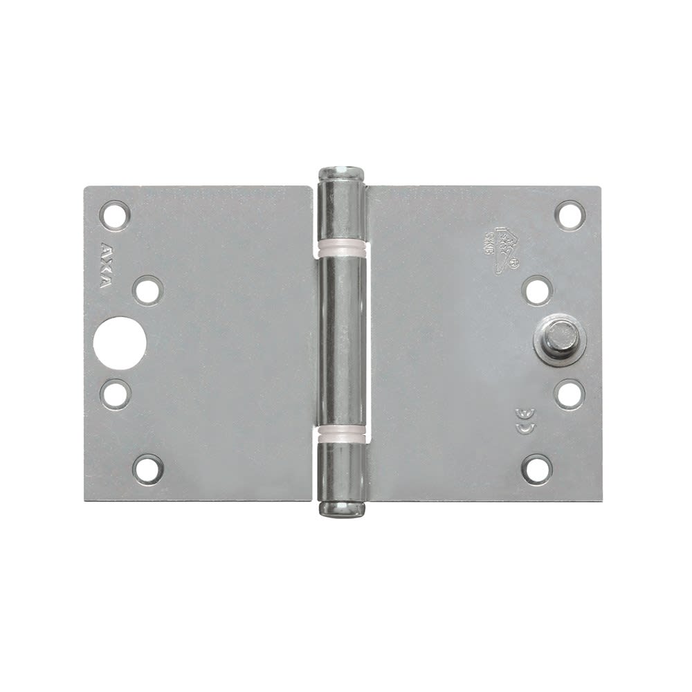 Product afbeelding voor AXA Veiligheidsscharnier Rechte Hoeken 89x150mm SKG 3 Verzinkt 1st