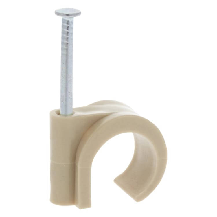 Buisclip 16-19mm Crème-wit 20st