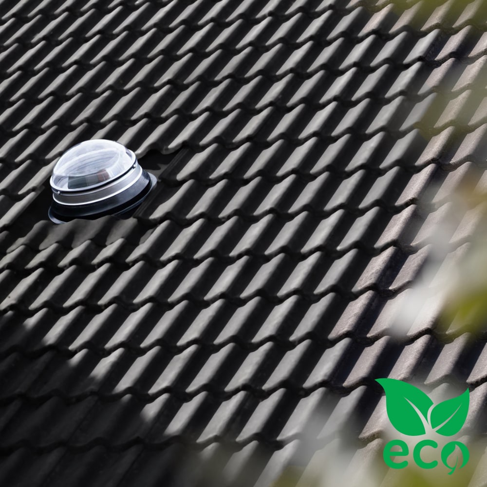 Product afbeelding voor Powerdaylight 35cm Eco Hellend Dak Buitenzijde