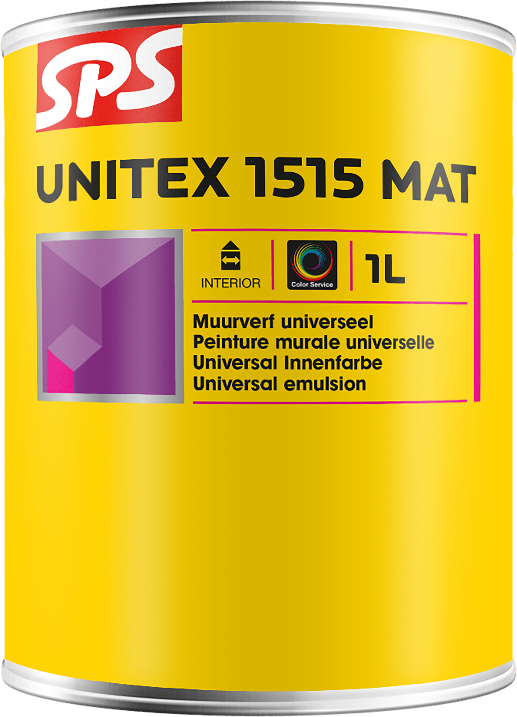 SPS Unitex 1515 Mat Binnen 1L Basis P