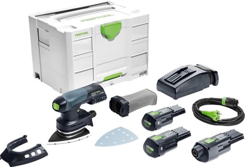 Festool Accu Deltaschuurmachine DTSC 400 3,0 I-Set