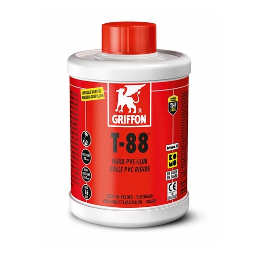 Griffon PVC Lijm T-88 100ml Met Borstel