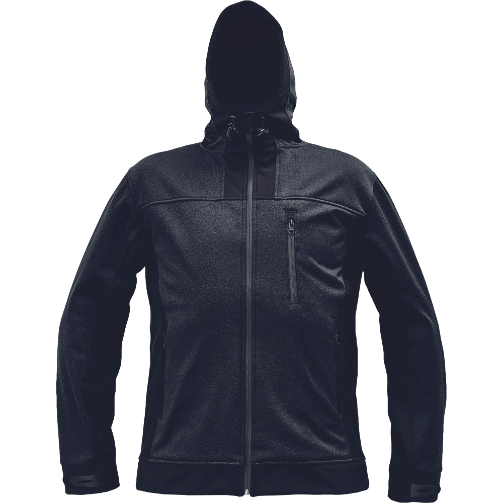 Cerva Jack Huyer Softshell Met Capuchon Maat XL Zwart