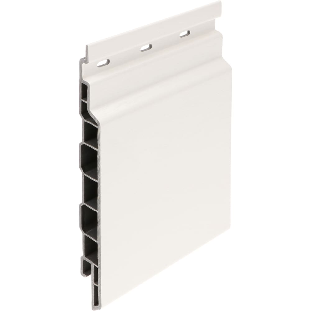 Keralit Gevelpaneel 143mm 600cm Wit Classic Nerf RAL 9016