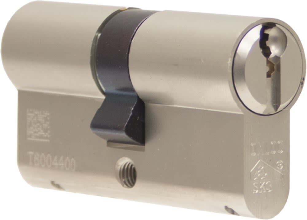 Oxloc Profielcilinder O7 Dubbel 30/30mm Staal Vernikkeld Mat SKG3