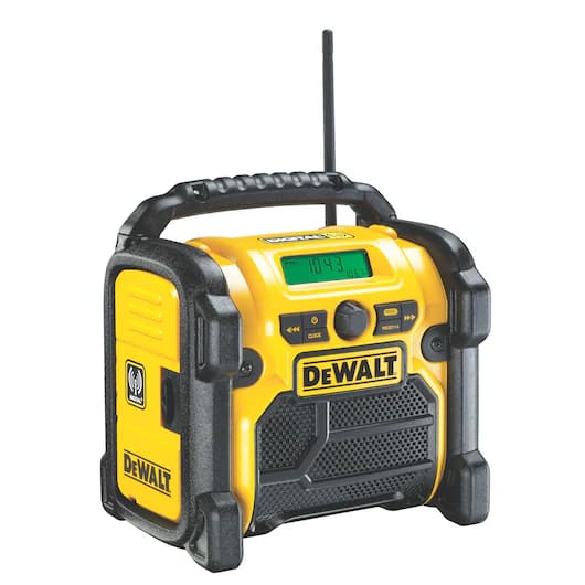 DeWALT Accu Bouwradio DCR020 XR Compact DAB+/FM 10,8-18V