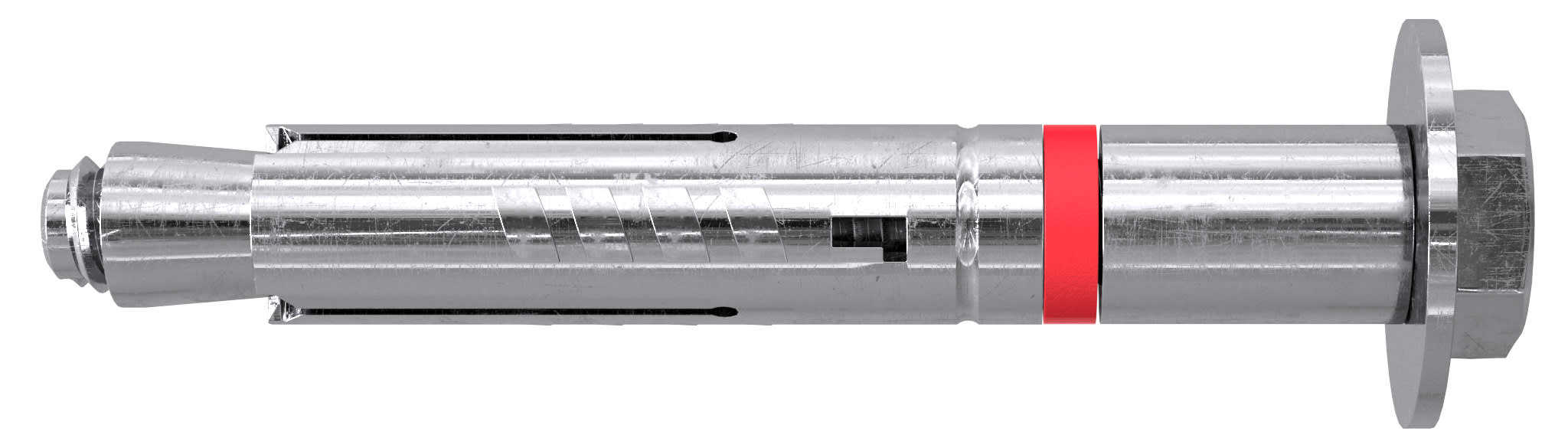 Fischer Hulsanker TA M6 T/25 S Doorsteekmontage Elektrolytisch Verzinkt 50st 90267