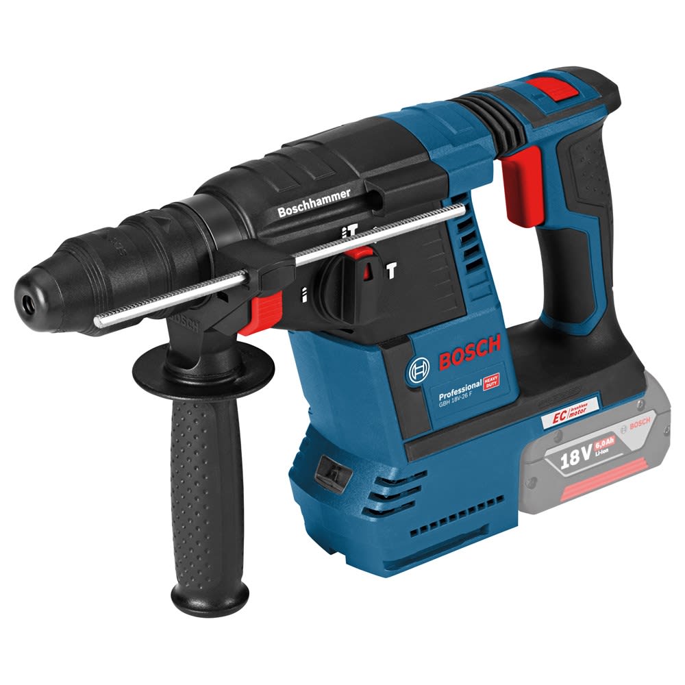 Bosch Accu Boorhamer GBH 18V-26 F Solo In L-Boxx