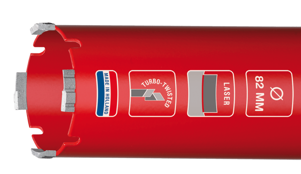 Carat Droogboor Laser Dustec 32x340mm M16