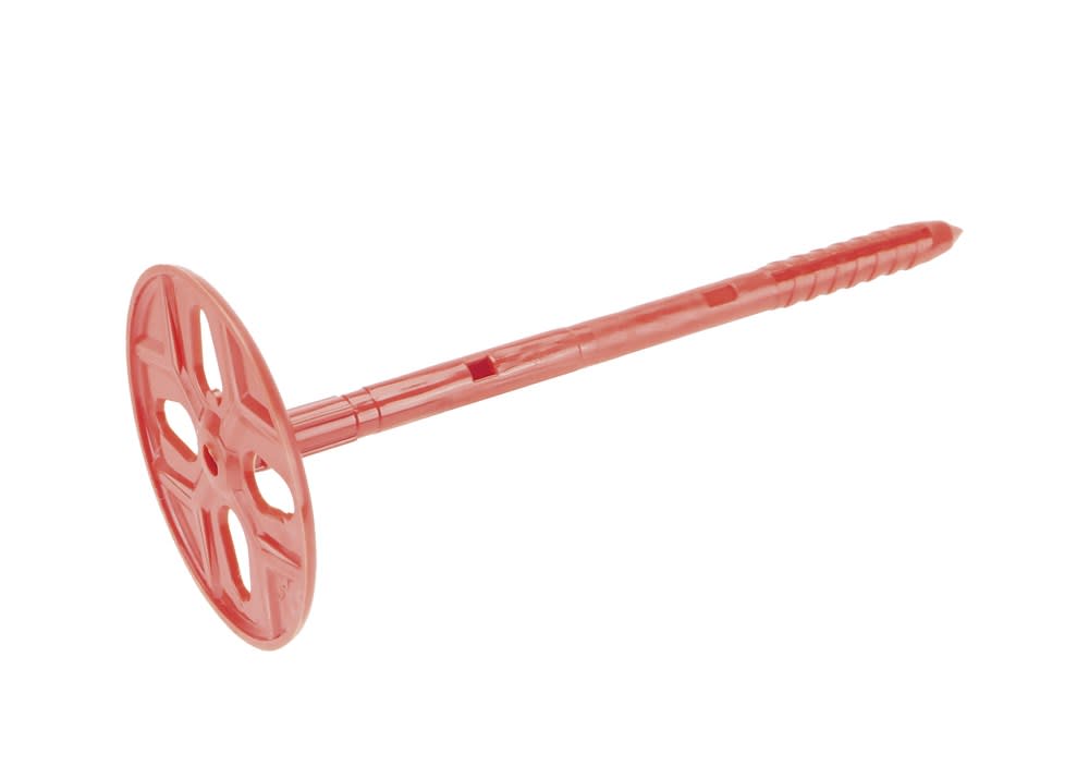 GB Instortplug 8x140mm Nylon Isolatiedikte 80-100mm Rood 125st 332140