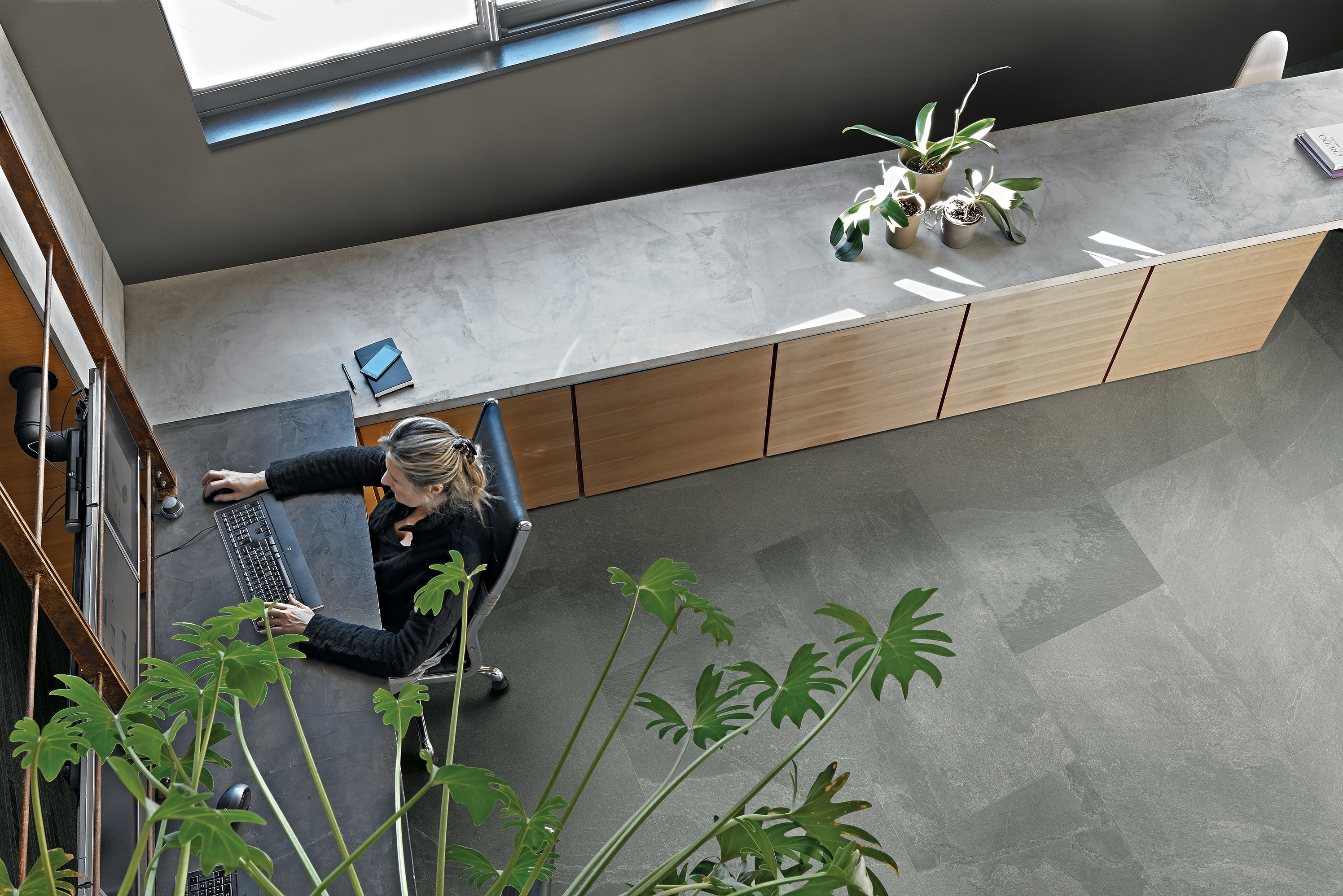 Product afbeelding voor Procasa Vloertegel Proslate Mineral 60x60cm 9mm Modulair Mat Gerectificeerd R10