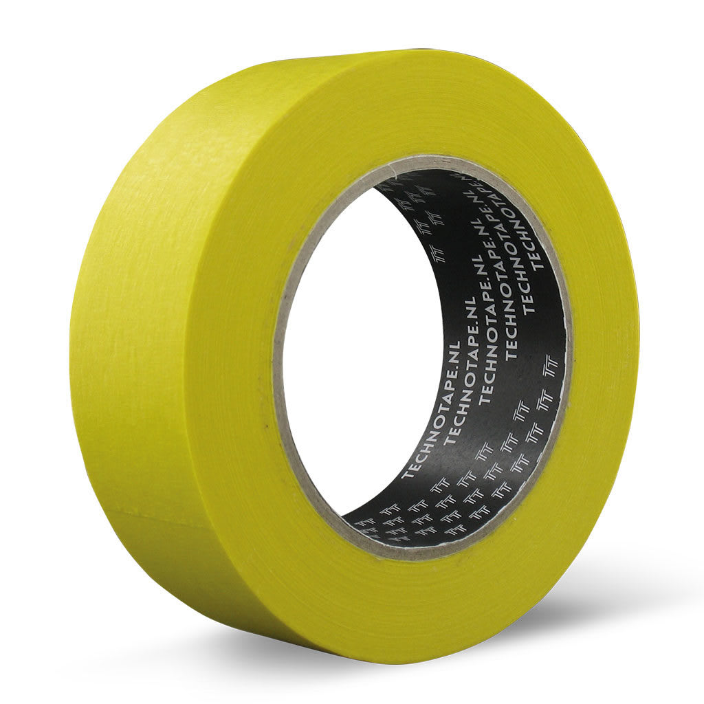 TechnoTape Maskingtape SPX 38mm 50m Geel 6 Rollen