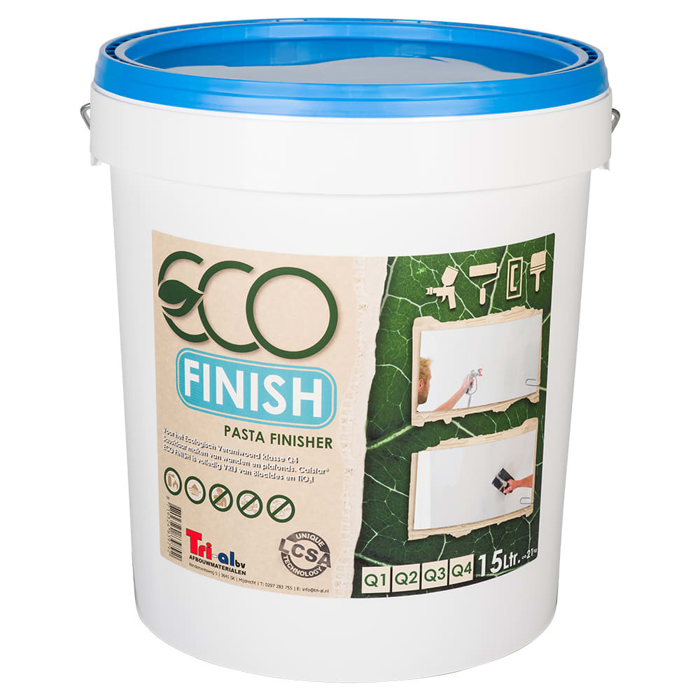 Calstar Afwerkpleister Eco-Finish 15L Wit