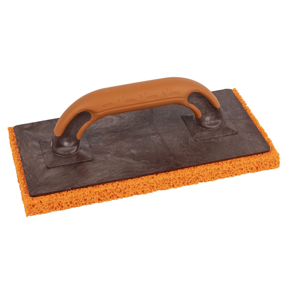 Super Prof Schuurspons Grof 280x140x20mm Met SuperSoft Handgreep Rood