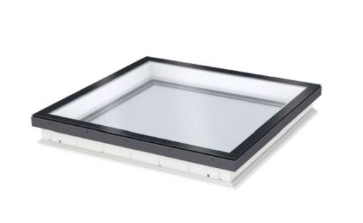 VELUX Koepelopstand CFU 100100 0020Q 100x100cm Voor Vaste Koepel 2-Laags Inbraakwerend
