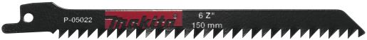 Makita Reciprozaagblad P-05022 130mm Voor Hout 5st