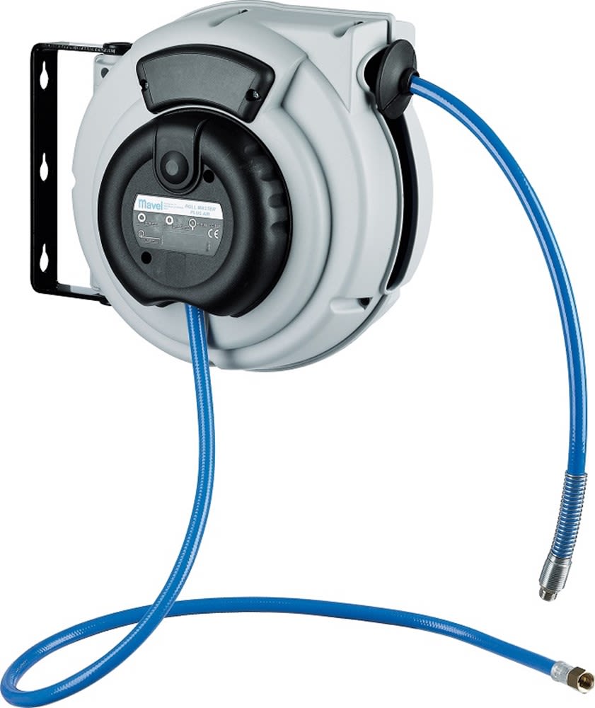 Mavel Wandluchthaspel Roll Master Plus Air 8mm 9m Grijs