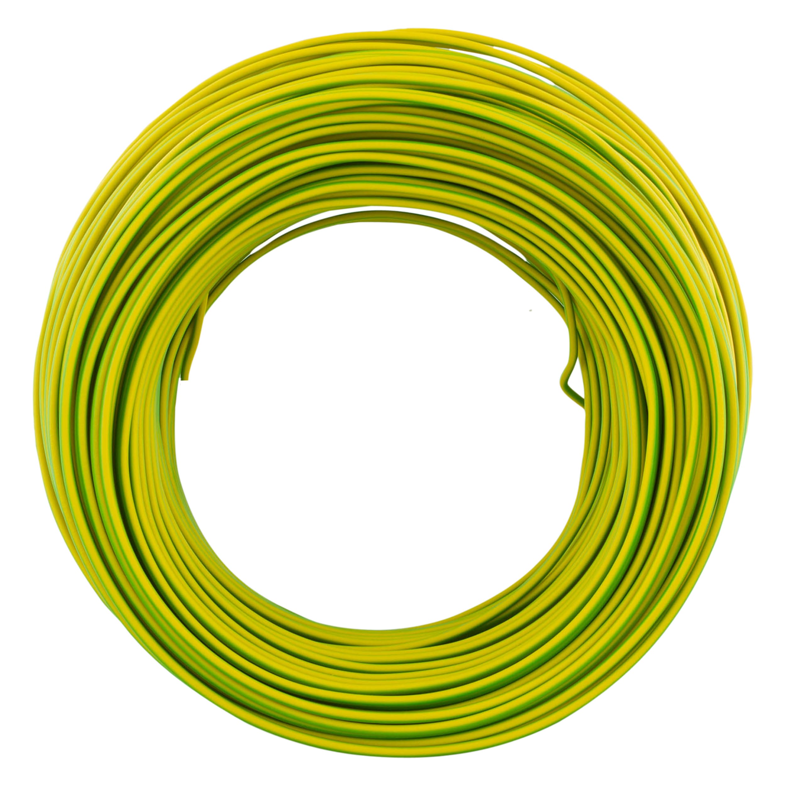Installatiedraad VD 2,5mm² 100m Geel/Groen