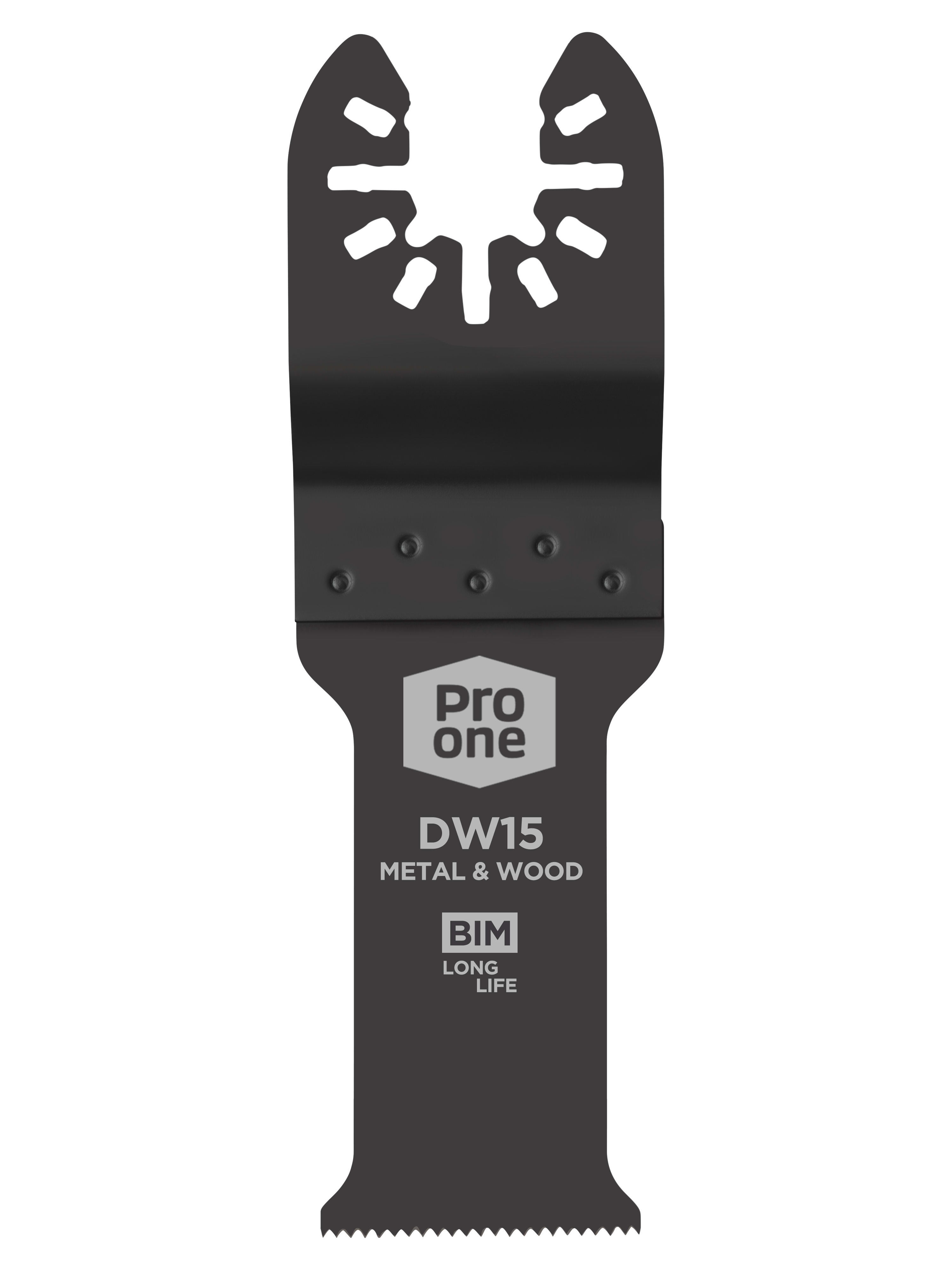 ProOne Multitoolzaagblad DW15 28x60mm Bi-Metaal 10st
