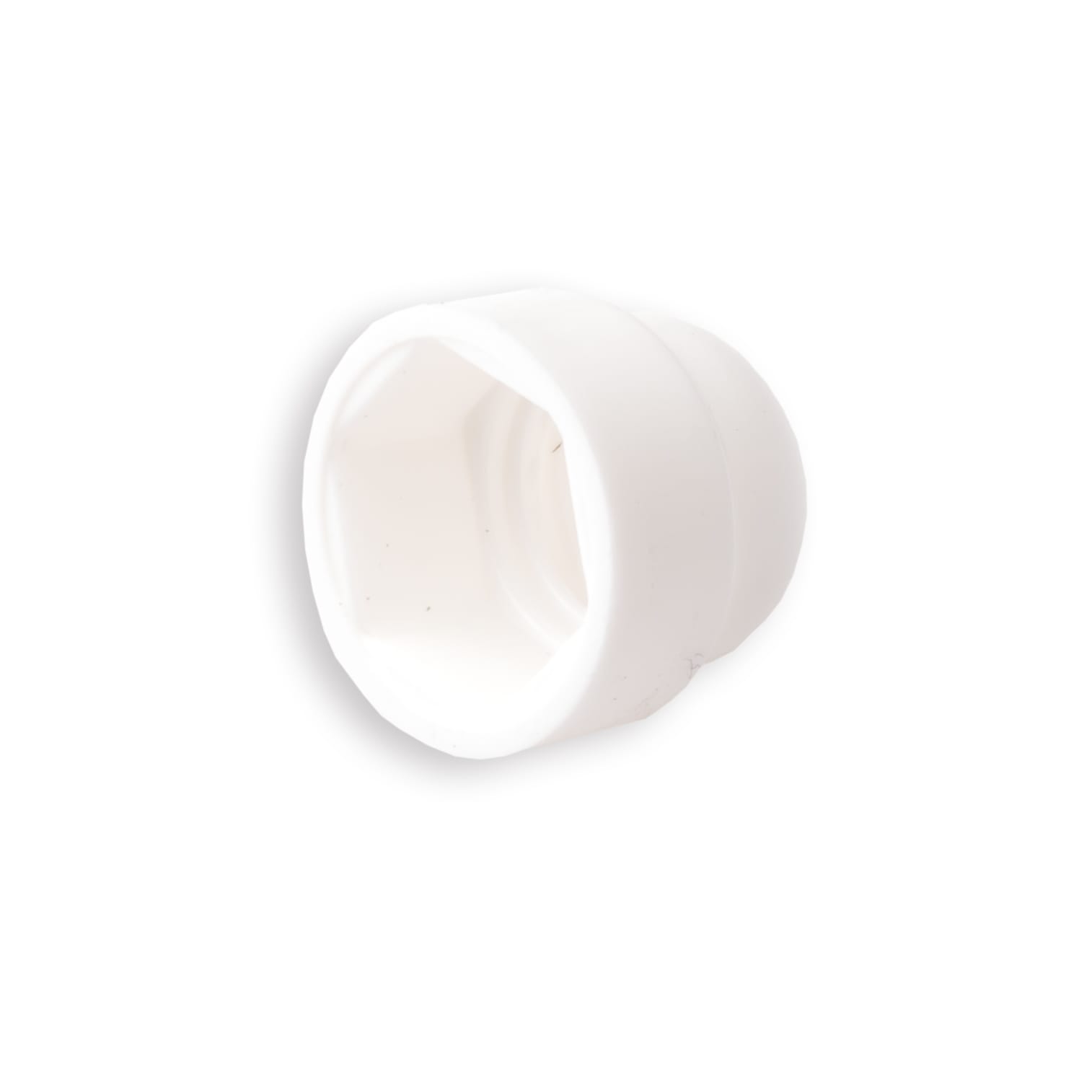 Dak & Gevel Afdekkap voor moer Kunststof M8 9010 Wit 50st