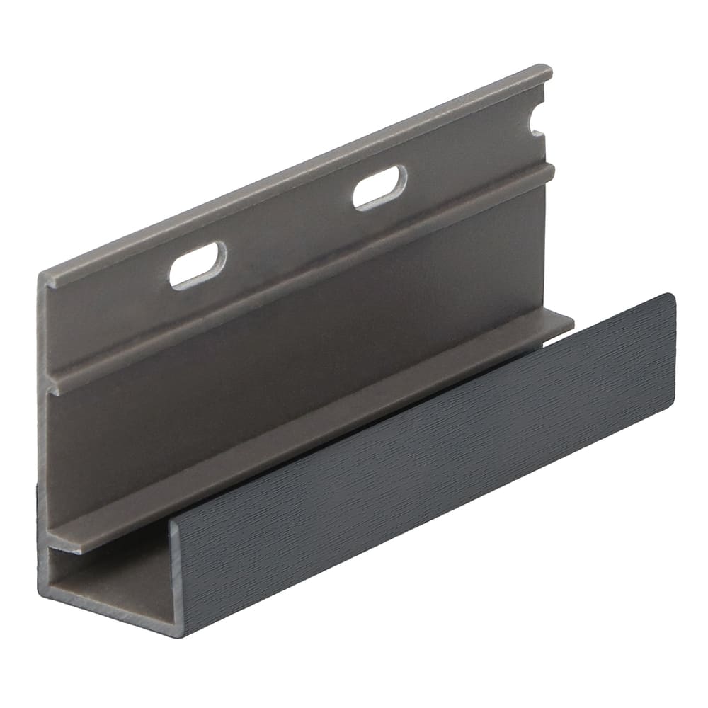 Keralit Omrandingsprofiel Antraciet Classic Nerf 400cm Verticale Montageage