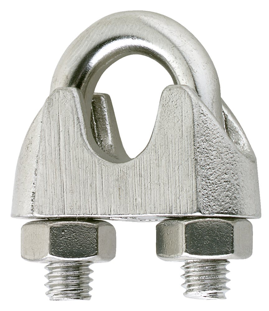 DX Staaldraadklem 3mm RVS A4