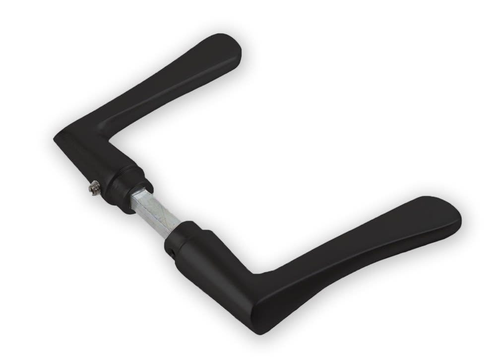 DX Deurkruk 40mm Zwart Vlindermodel