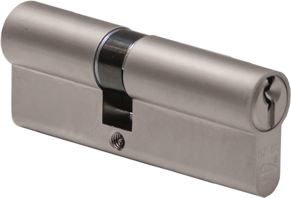 Oxloc Profielcilinder O5 Dubbel 35/45mm Staal Vernikkeld Mat SKG2