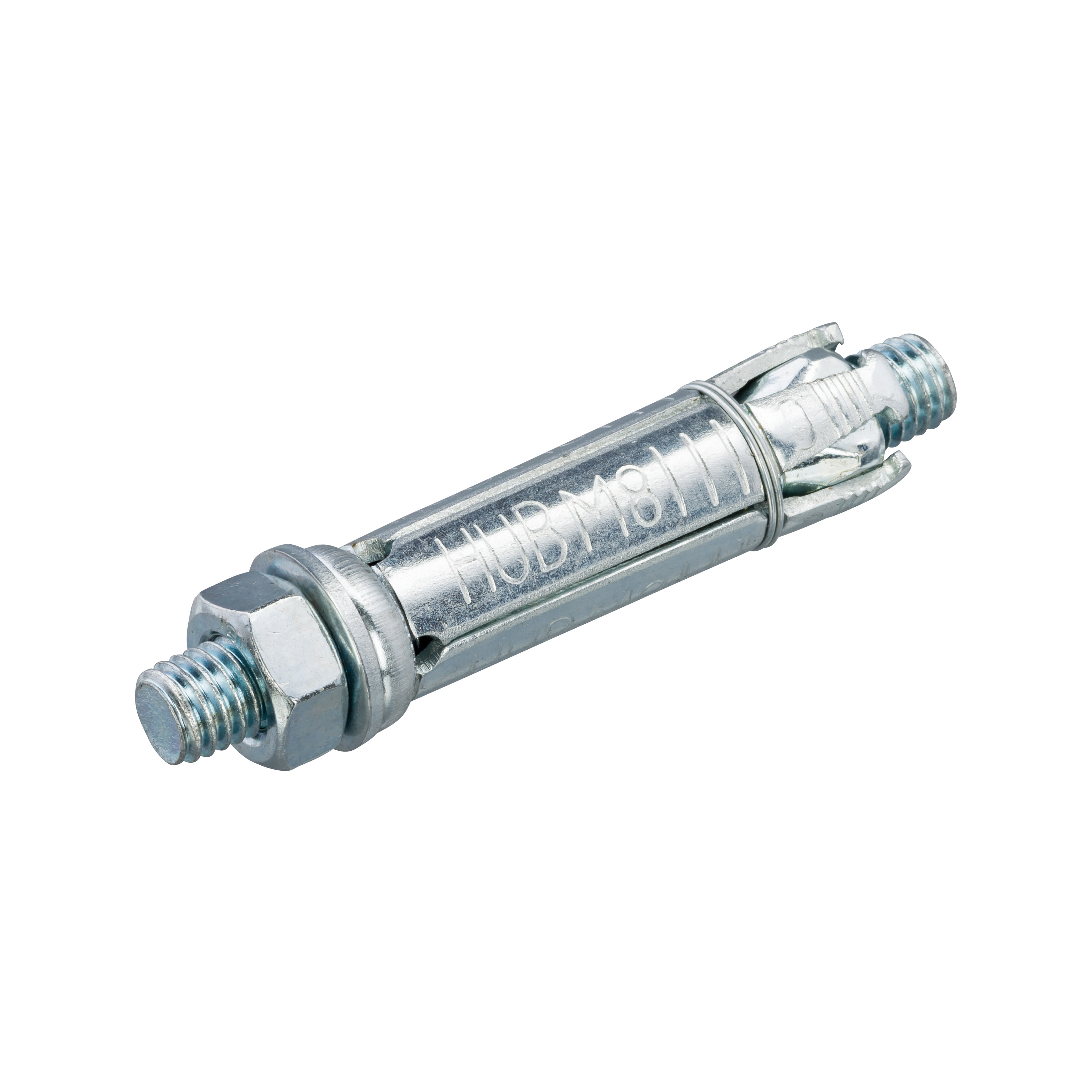 Keilbouthuls Met Draadeind M8x70x50mm Verzinkt 50st