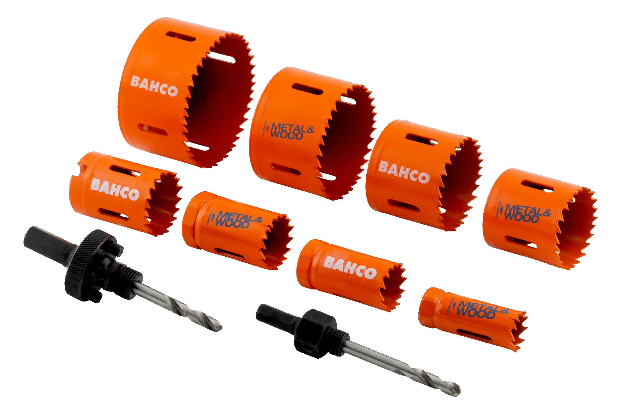 Bahco Gatzagenset Bi-Metaal 10-delig