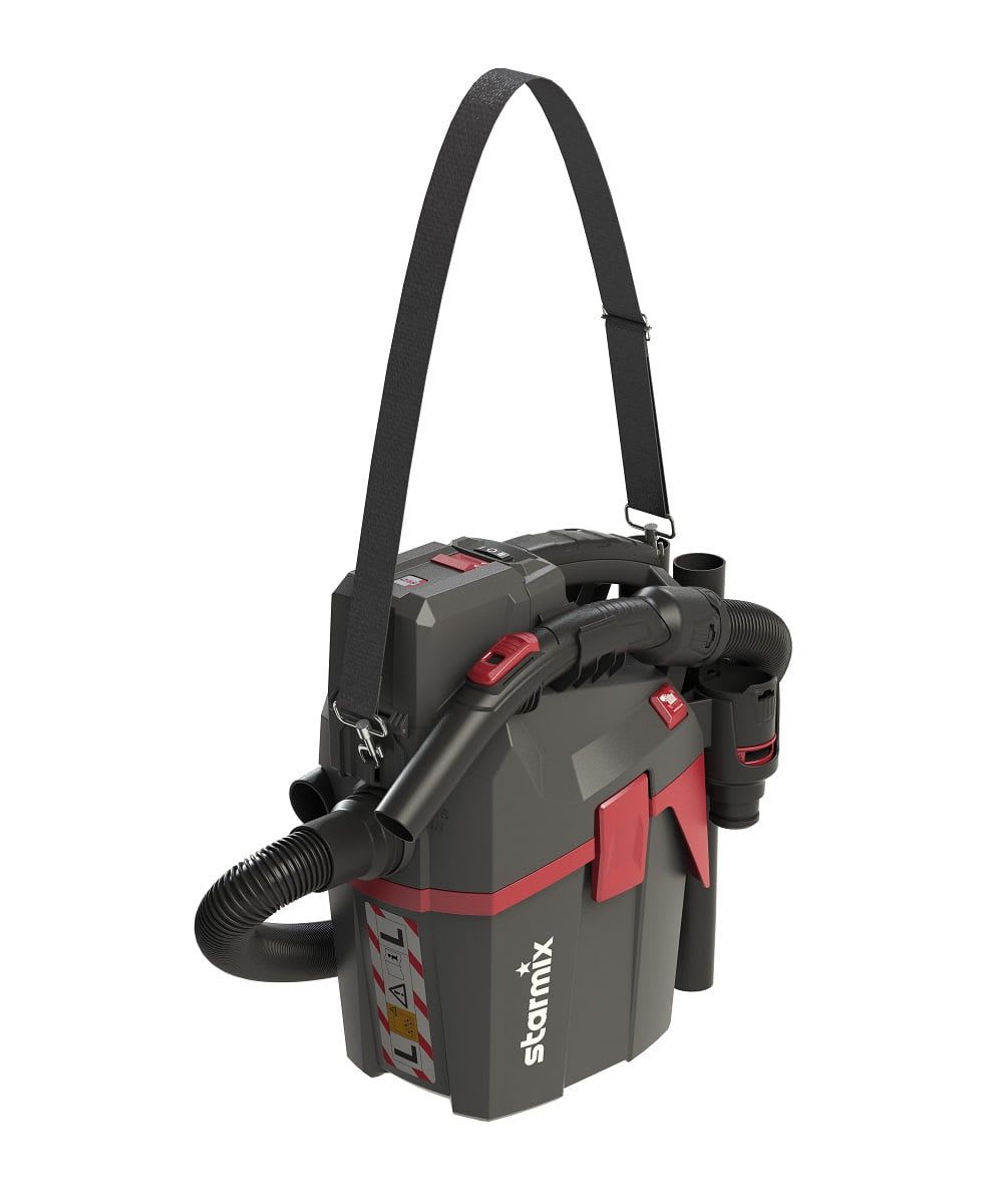 Starmix Accu Stofzuiger Set 18V Smart L Compleet Met Lader En Accu 5,2Ah