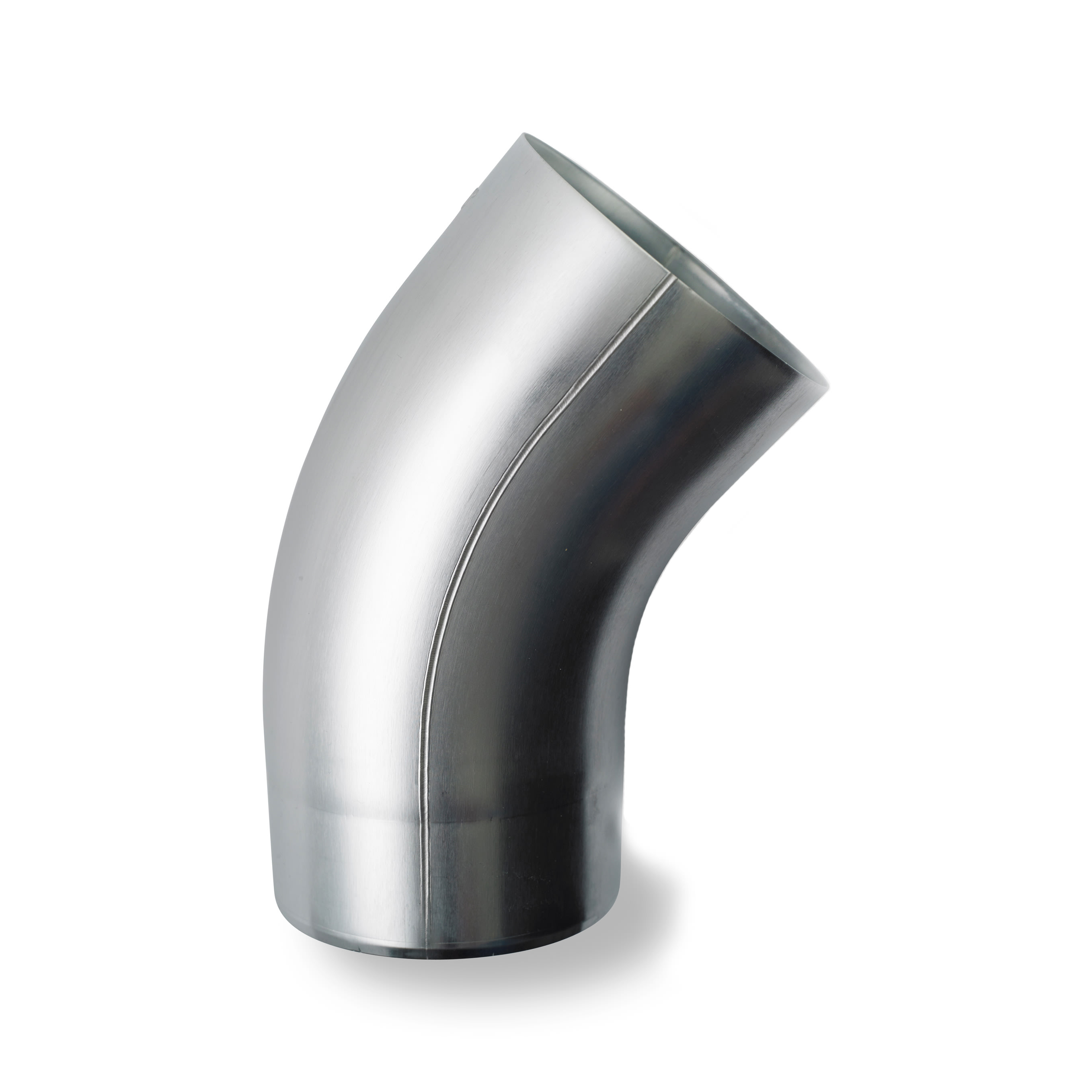 Wentzel Zink Walsblank Bocht 80mm 40 Graden Verjongd Spie Eind