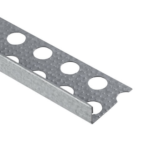 Product afbeelding voor Slimgrip Stucstopprofiel SG1212 260cm 10mm Alu Zink