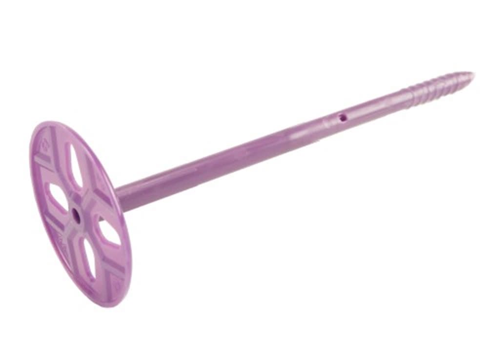 GB Instortplug 8x180mm Nylon Isolatiedikte 120-140mm Paars 125st 3325180