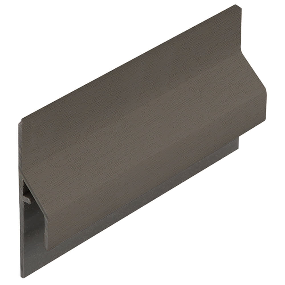 Keralit Trim/Kraal Aansluitprofiel 10mm 600cm Kwartsgrijs Classic Nerf