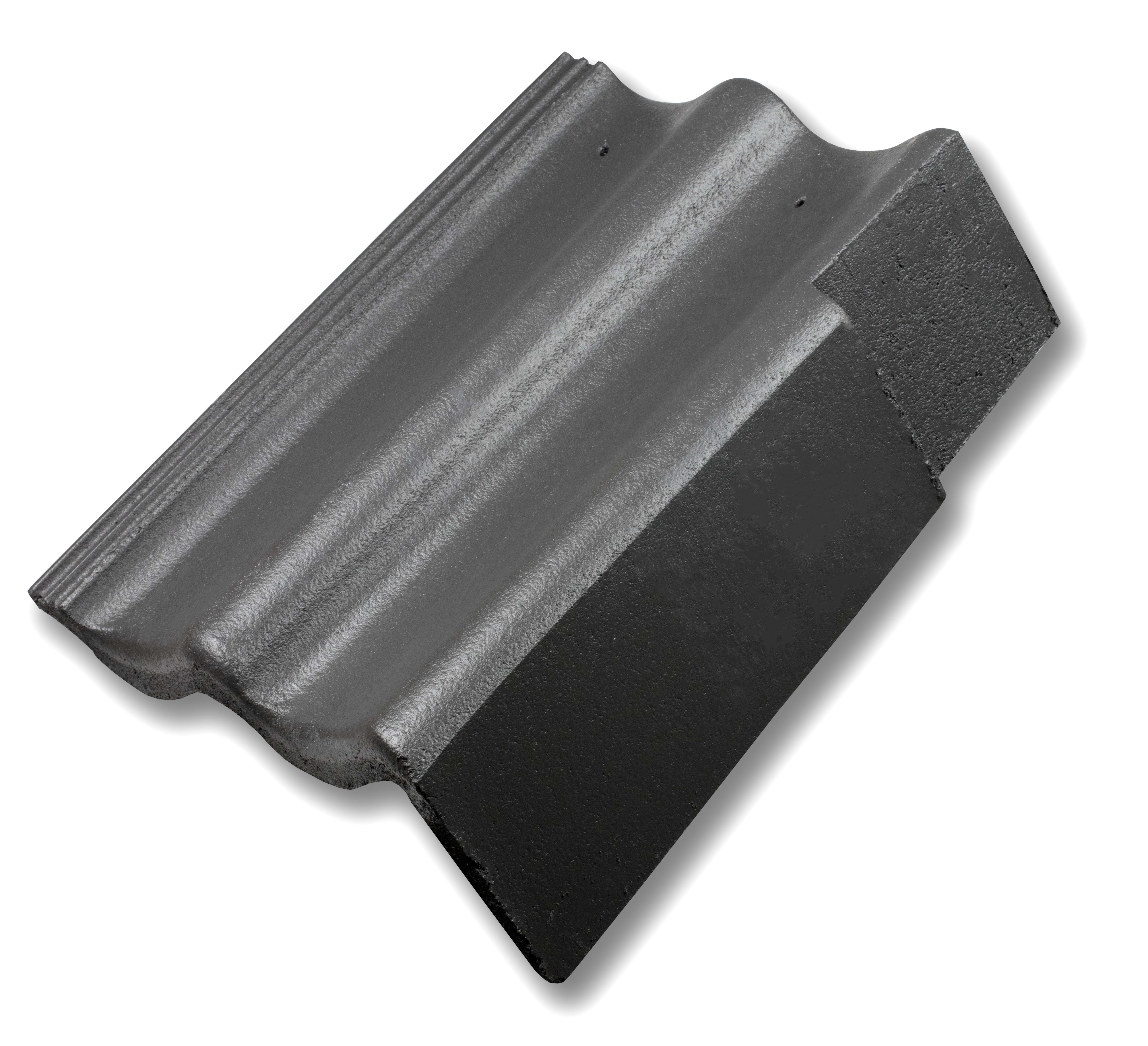 Nelskamp S-Pan TOP LongLife Glans Gevelpan Rechts 110mm Graniet 272